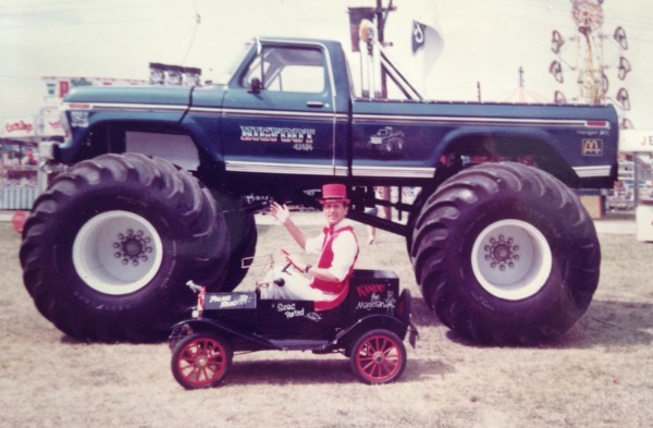 Jef with Bigfoot
